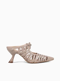Scarlet Taupe Patent