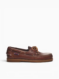 Docksides Portland Brown Honey waxed lea