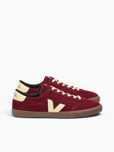 Panenka Grenat Bark Suede