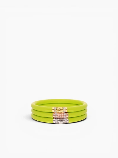 Three King All Weather Bangle Wasabi