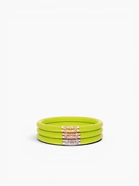 Three King All Weather Bangle Wasabi