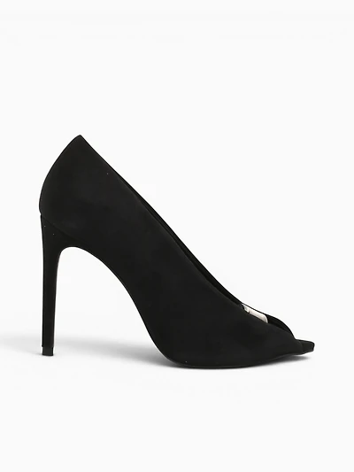 Gia Lee Black Suede