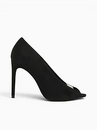 Gia Lee Black Suede
