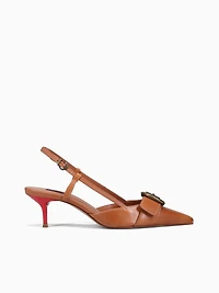 Aliz Cuoio Brown Leather