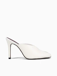 Elodie White Black nappa Verniz