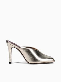 Elodie Platino Silver nappa Verniz