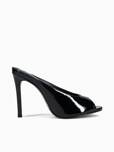 Farah Black Patent Leather