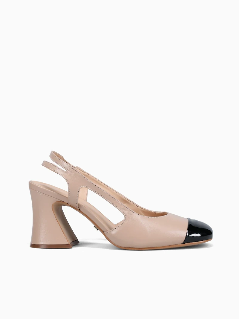 Blazy Pecan Black nappa Patent