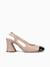 Blazy Pecan Black nappa Patent