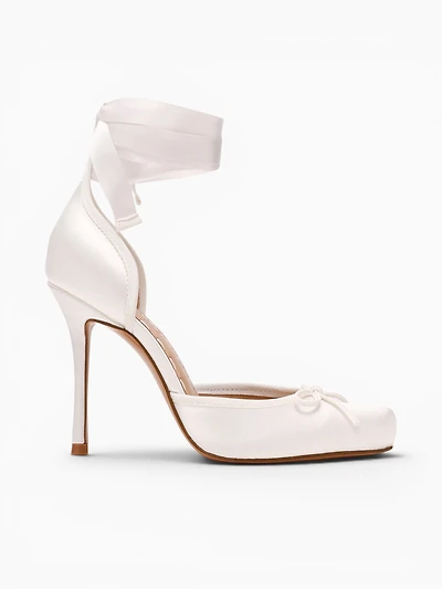 Larina Ivory Satin