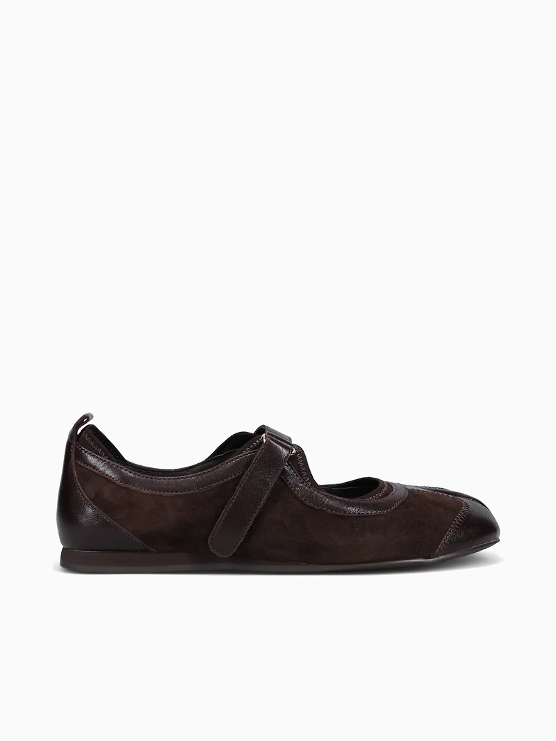 Thalion Brown Leather Suede