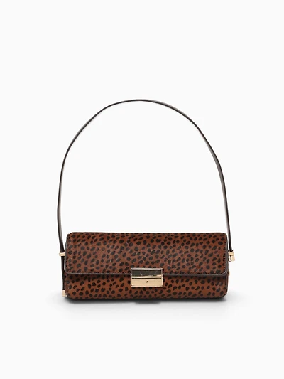 Gia Shoulder Bag Brown Black