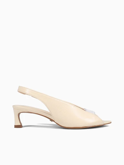 Katerina Off White Leather
