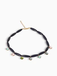 Nec Clara Navy Charms