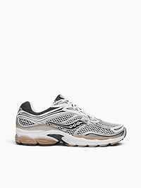 Progrid Omni 9 White Saddle leather mesh