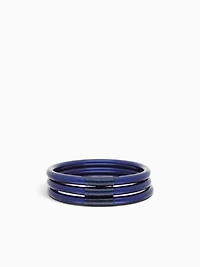 Midnight All Weather Bangles (set Of 6)