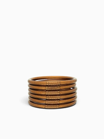 Saddle All Weather Bangles (set Of 6)