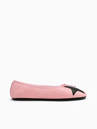 Bedford Pink Black leather
