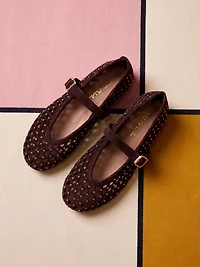 Zeynep Brown Suede