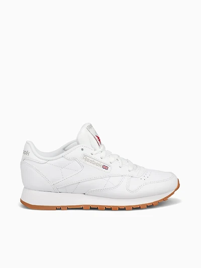 Classic leather Wht Grey Gum