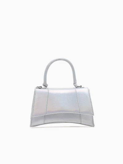 Lucas Metallic Top Handle Silver
