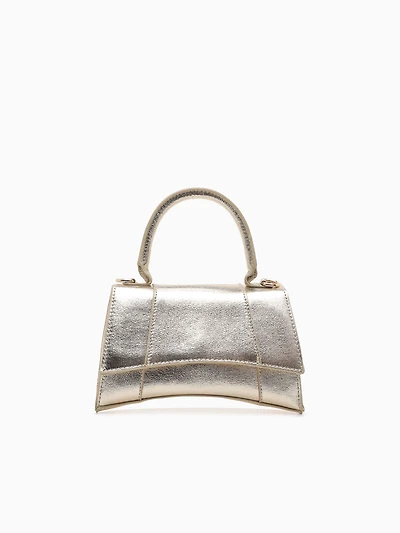 Lucas Metallic Top Handle Gold