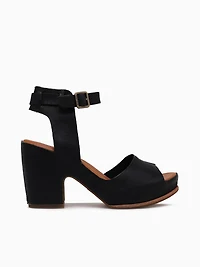 Stasia Black Full Grain Leather