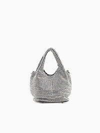 Rihanna Top Handle Bag Silver