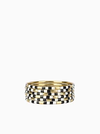 Veda Bangles Set Of 6 Black