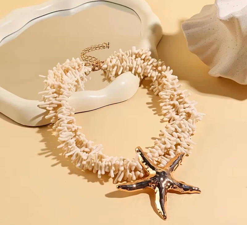 Collar Estrella Coralina