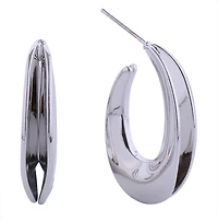 Oval Open Hoops