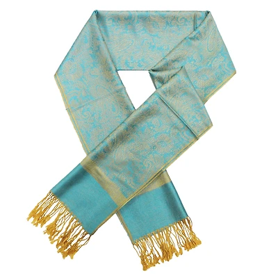 Jacquard Turquoise-Gold