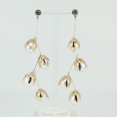 Pearl Nest Earrings