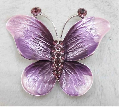 Violet Wings Brooch