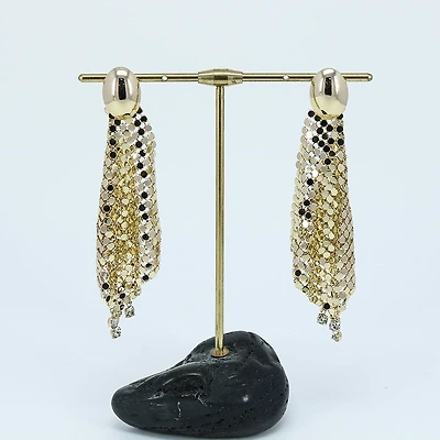 Mesh Dome Earrings