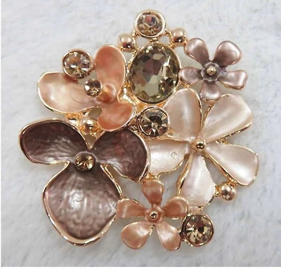 Barroque Flower Brooch