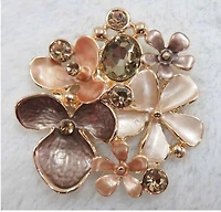 Barroque Flower Brooch