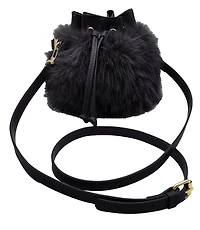 Fuzzy Bucket Bag