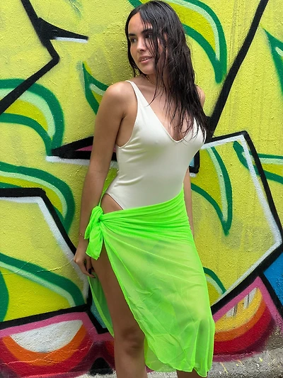 Solid Mesh Sarong