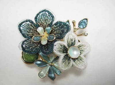 Alice Flower Brooch