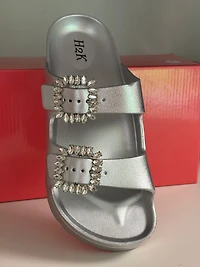 Buddy 2 Stone Silver Sandals