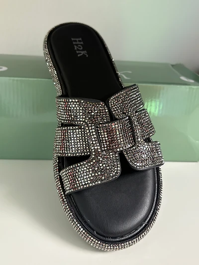 Flex Black Sandal