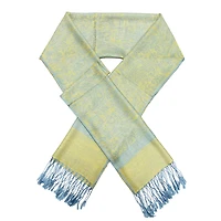 Jacquard Yellow/Baby Blue
