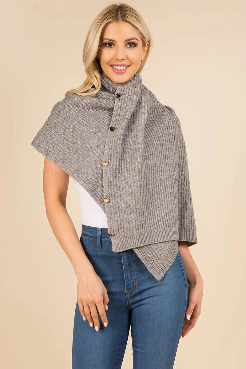 Button Classic Shawl