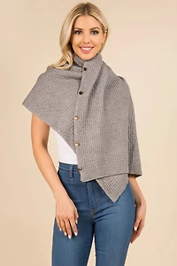 Button Classic Shawl