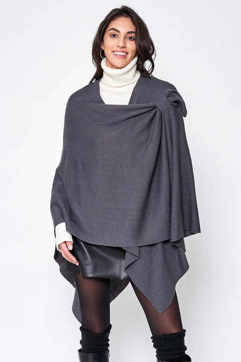 Shoulder Strap Ruana