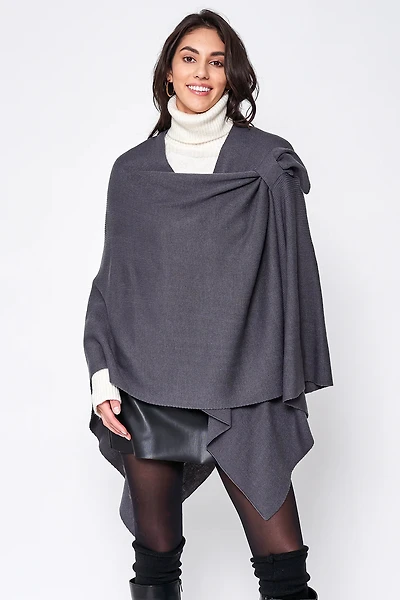 Shoulder Strap Ruana