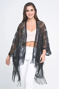 Leaf Lace Kimono