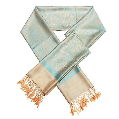 Jacquard Aqua/Orange