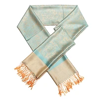 Jacquard Aqua/Orange